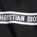 Dior Classic Logo Striped Patchwork Embroidered Crewneck Sweatshirt #B67430