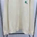Dior Clover Embroidery Crew Neck Knit Sweater Men Wool Casual Pullover #B67232