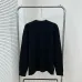 Dior Clover Embroidery Crew Neck Knit Sweater Men Wool Casual Pullover #B67232