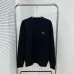 Dior Clover Embroidery Crew Neck Knit Sweater Men Wool Casual Pullover #B67232