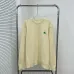 Dior Clover Embroidery Crew Neck Knit Sweater Men Wool Casual Pullover #B67232