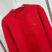 Dior Crew Neck Knit Sweater Men Minimal Chest Logo Embroidery Wool Jumper #B67231