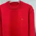 Dior Crew Neck Knit Sweater Men Minimal Chest Logo Embroidery Wool Jumper #B67231