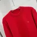 Dior Crew Neck Knit Sweater Men Minimal Chest Logo Embroidery Wool Jumper #B67231