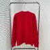 Dior Crew Neck Knit Sweater Men Minimal Chest Logo Embroidery Wool Jumper #B67231