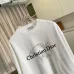 Dior Crewneck Sweatshirt Christian Dior Front Logo Print, Black, White #B68581