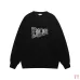 Dior Lace Pattern Embossed Logo French Terry Crewneck Sweatshirt #B67453