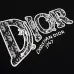 Dior Lace Pattern Embossed Logo French Terry Crewneck Sweatshirt #B67453