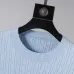 Dior Men Cable Knit Crewneck Sweater Off White, Black, Light Blue #B69143