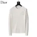 Dior Men Cable Knit Crewneck Sweater Off White, Black, Light Blue #B69143