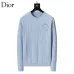 Dior Men Cable Knit Crewneck Sweater Off White, Black, Light Blue #B69143