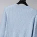 Dior Men Cable Knit Crewneck Sweater Off White, Black, Light Blue #B69143