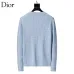 Dior Men Cable Knit Crewneck Sweater Off White, Black, Light Blue #B69143
