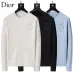 Dior Men Cable Knit Crewneck Sweater Off White, Black, Light Blue #B69143