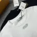 Dior Metal Tag Logo Crew‑Neck Long‑Sleeve Tee Black White #B67880