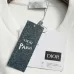 Dior Mini Four‑Leaf Clover Embroidered Crewneck Sweatshirt Black White #B67879