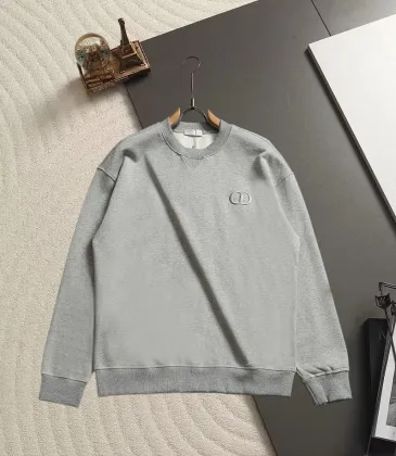 Dior Minimal CD Embroidery Crew Neck Sweatshirt Unisex Long Sleeve Pullover #B67239