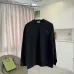 Dior Premium White Crew Neck Pullover Sweatshirt Men Embroidered Logo Casual Top #B67382
