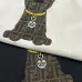 Fendi Puppy Dog Pattern Crewneck Sweatshirt Black White #B67881