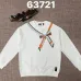 Fendi Ribbon Bow Print Crew‑Neck Sweatshirt, White, Black #B68049