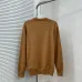 Givenchy Paris Letter Logo Crewneck Knit Sweater, Camel &amp; Black #B69199