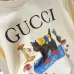 Gucci Black Cat Graphic Crewneck Sweatshirt, Cream #B67869