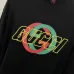 Gucci Black Sweatshirt With Vibrant Colorful Interlocking G Logo And Brand Lettering #A54419