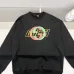 Gucci Black Sweatshirt With Vibrant Colorful Interlocking G Logo And Brand Lettering #A54419