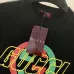 Gucci Black Sweatshirt With Vibrant Colorful Interlocking G Logo And Brand Lettering #A54419