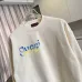 Gucci Blue‑Yellow Graffiti Logo Crew‑Neck Sweatshirt, Cream White, Black #B68051
