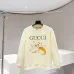 Gucci Cat Star Print Crew Neck Sweatshirt, Cream #B67872