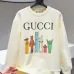 Gucci Colorful Cartoon Print Crew Neck Sweatshirt, Cream #B67870