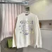 Gucci Cosmic Moon Star Graphic Crew‑Neck Sweatshirt, Cream White, Black #B68052
