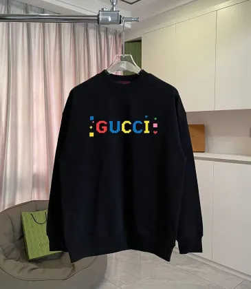 Brand G Crewneck Sweatshirt Colorful Pixel GUCCI Logo Off White, Black #B68601