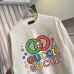 Gucci Crewneck Sweatshirt Colorful Pixel Interlocking GG Logo, Black, Cream White #B68580