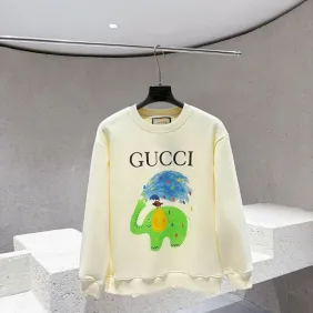 Brand G Elephant Graphic Crewneck Sweatshirt, Cream #B67871