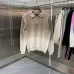 Gucci Ombre Polo-Collar Knit Sweater, Pink, Beige, Green #B67999