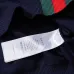 Gucci Web Stripe Crew-Neck Knit Sweater, Black, Navy Blue #B68007