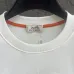 Hermès Carriage H Logo Print Crewneck Sweatshirt, Black, White, Orange #B68040