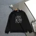 LOEWE 420g Anagram Logo Crewneck Sweatshirt White,Black #B68018