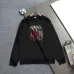 LOEWE 420g Crewneck Sweatshirt Mint Green,Cream,Black #B68017