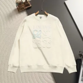 Loewe Anagram Embroidered Crew Neck Sweatshirt Multi‑Colors #B67657