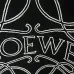 Loewe Anagram Logo Print Crewneck Sweatshirt, Black, White #B68041