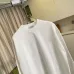 Loewe Premium Solid White Crew Neck Pullover Sweatshirt for Men #B67381