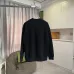 Loewe Premium Solid White Crew Neck Pullover Sweatshirt for Men #B67381