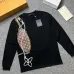 LV Hot Air Balloon Print Long Sleeve Tee, Black White #B67885
