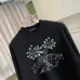 LV Men Rhinestone Fireworks Graphic Crew Neck Sweatshirt Fashion Streetwear Pullover #B67228