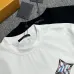 LV Star Flower Logo Long Sleeve Tee, Black White #B67887