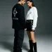 LV Star Flower Logo Long Sleeve Tee, Black White #B67887