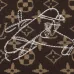 Louis Vuitton 2026FW Monogram Graffiti Wool Blend Crewneck Sweater, Brown #B68818